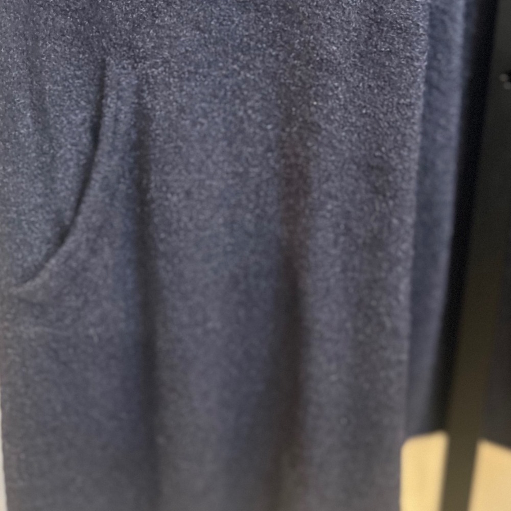 Barefoot Dreams CozyChic Lite Circle Cardigan Navy Blue Open Front 903 S/M - Picture 3 of 6